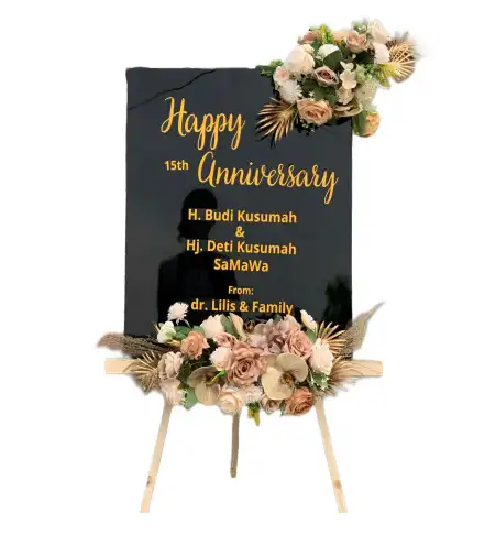 Papan Bunga Akrilik Pandanpancur